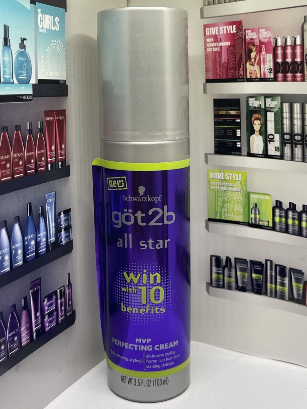 new Got2b MVP All Star Perfecting Hair Cream Win With 10 Benefits